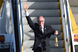 Transporting the Olympic Flame