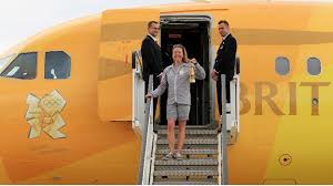 Transporting the Olympic Flame