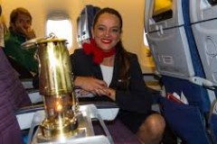 Transporting the Olympic Flame