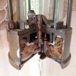 mining lamp cutaway